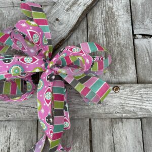 Pink Christmas Bow
