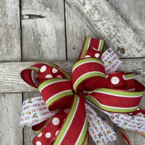 Red Christmas Bow