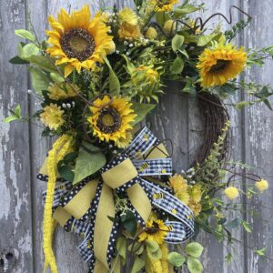 Sunflower Summertime Fun Wreath
