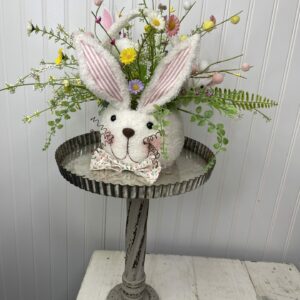 Bunny Basket With Wildflowers Kit