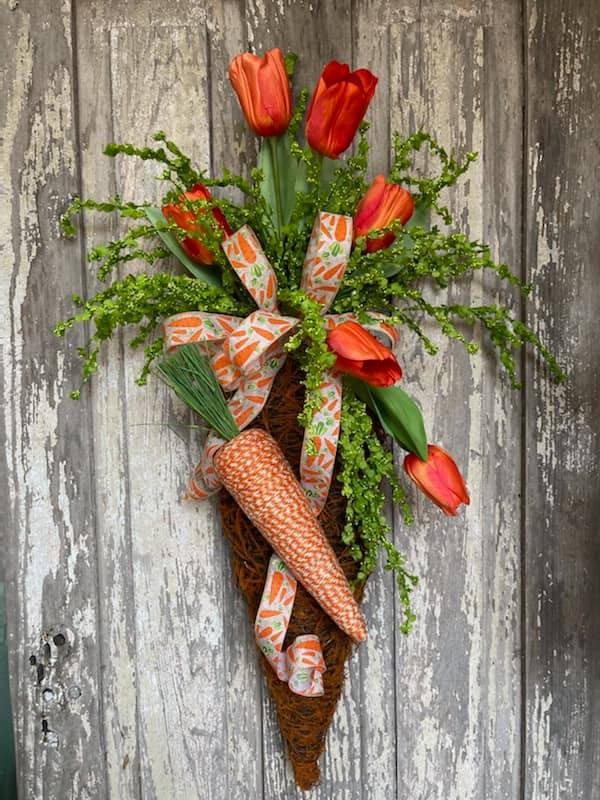 Carrot with Florals
