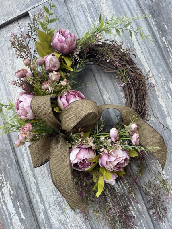 Cottage Floral Wreath