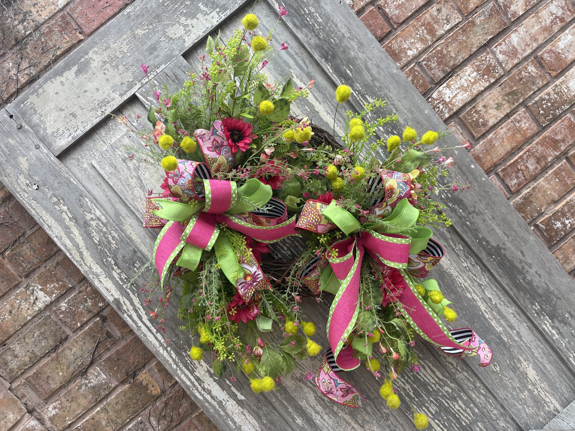 KDS Tutorial Pink Summertime Floral Wreath Supply List - Kelea's Florals