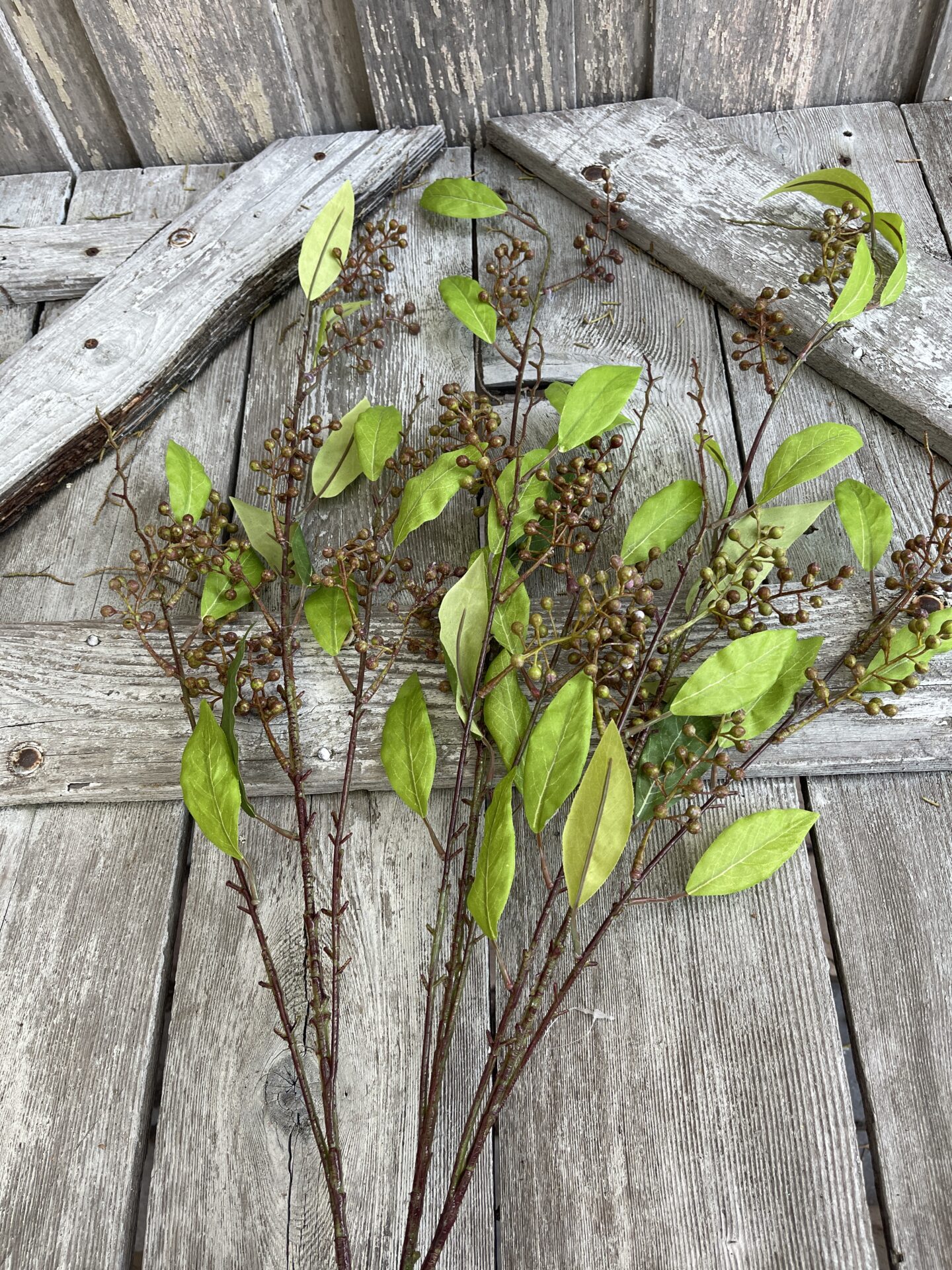 Brown Green Berries Kelea's Florals