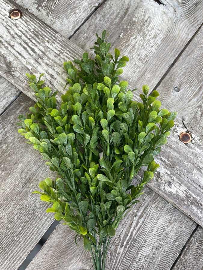 Plastic Boxwood Bush Kelea's Florals