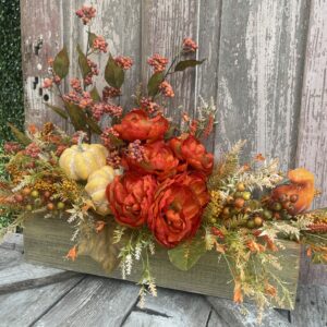 Fall Long Cluster Floral Centerpiece