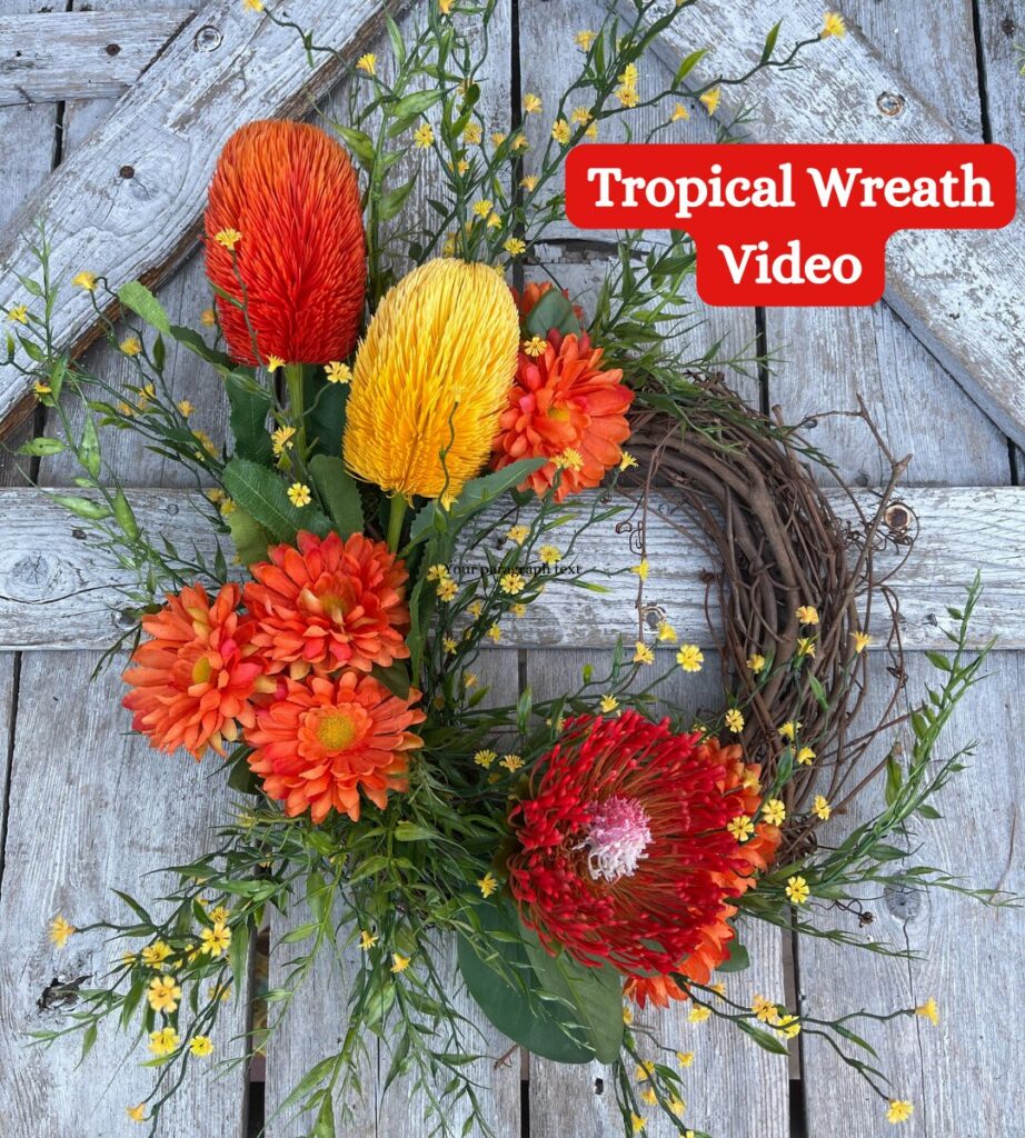 Tropical Wreath from BBBB Box