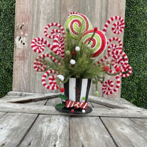 Christmas Top Hat Centerpiece