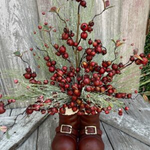 Santas Boots Berry Centerpiece