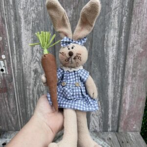 Girl Fabric Easter Bunny