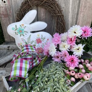 Bunny Garden Wreath Supplies