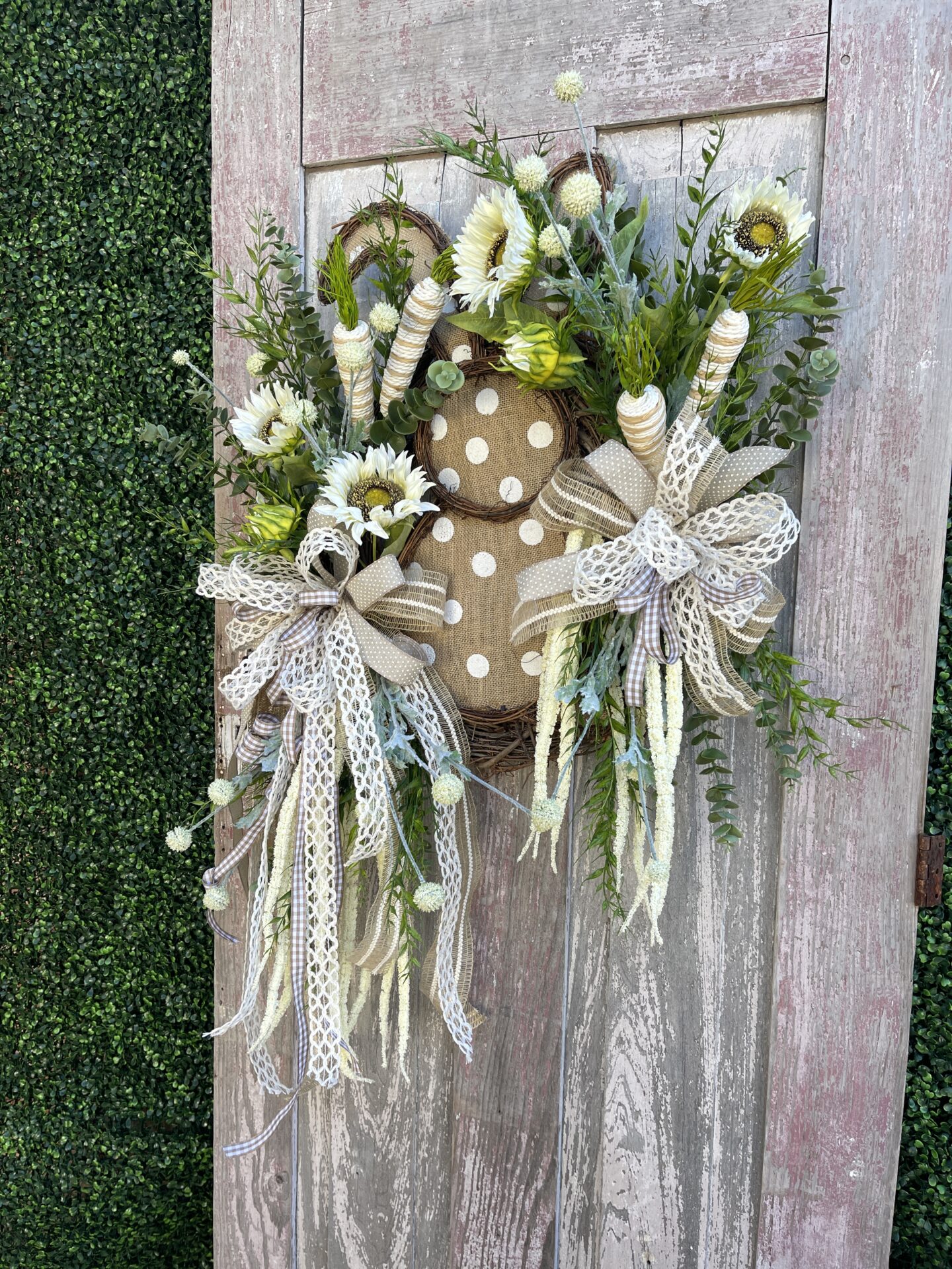 KDS Tutorial Big Floppy Ear Bunny Wreath Supply List - Kelea's Florals