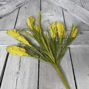 Yellow Cattail Bush 62639-yel