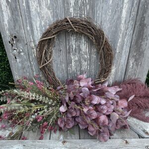 Mauve All Around Wreath Supplies