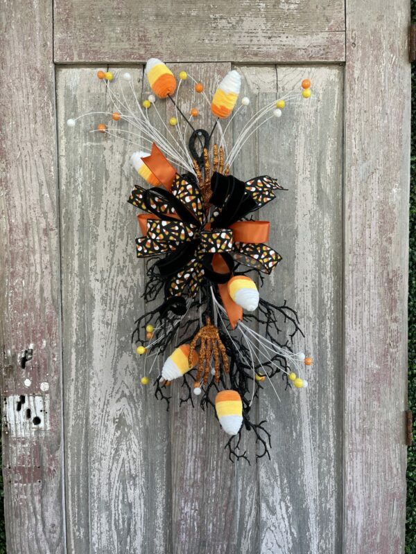 Halloween Glitter Branch Swag