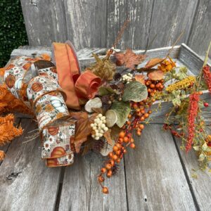 Fall Leaf Berry Garland Supplies