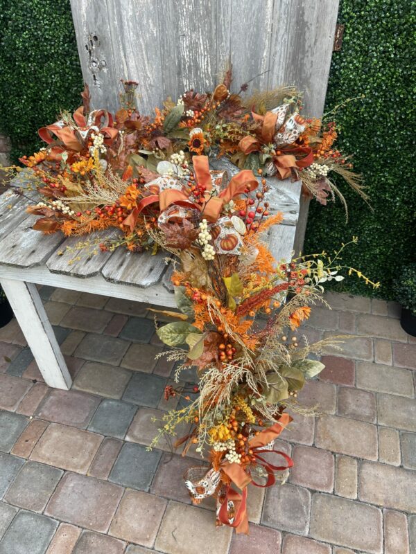 Fall Leaf Berry Garland