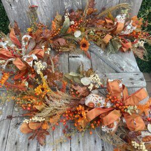 Fall Leaf Berry Garland