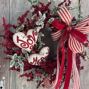 Merry Joy Red Berry Wreath