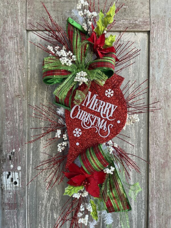 Timeless Christmas Door Swag