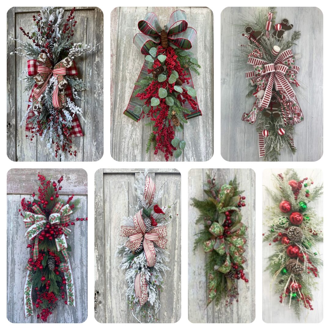 Christmas Swag Compilation Inspiration Video Supply List - Kelea's