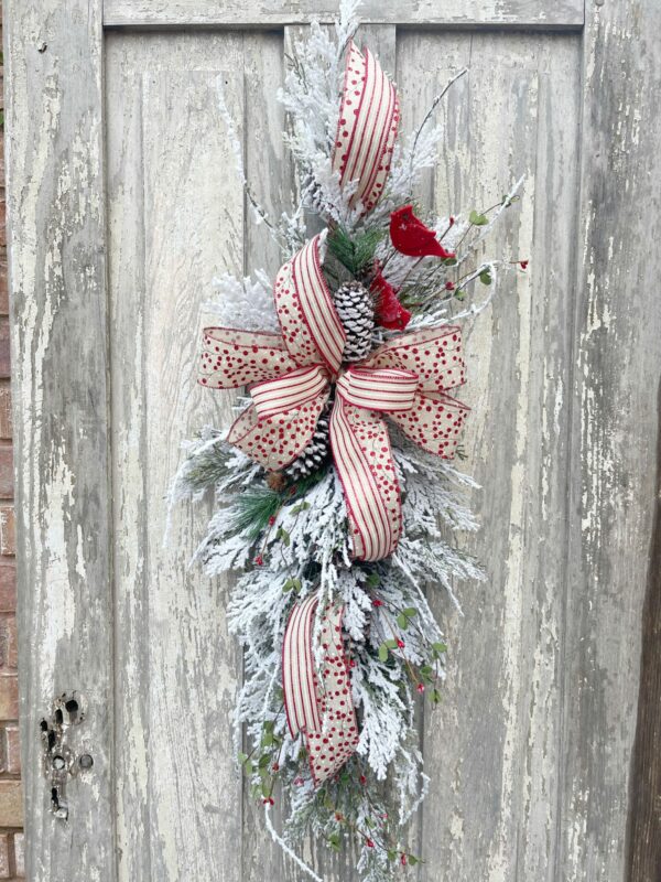 Cardinal Winter Swag Kit