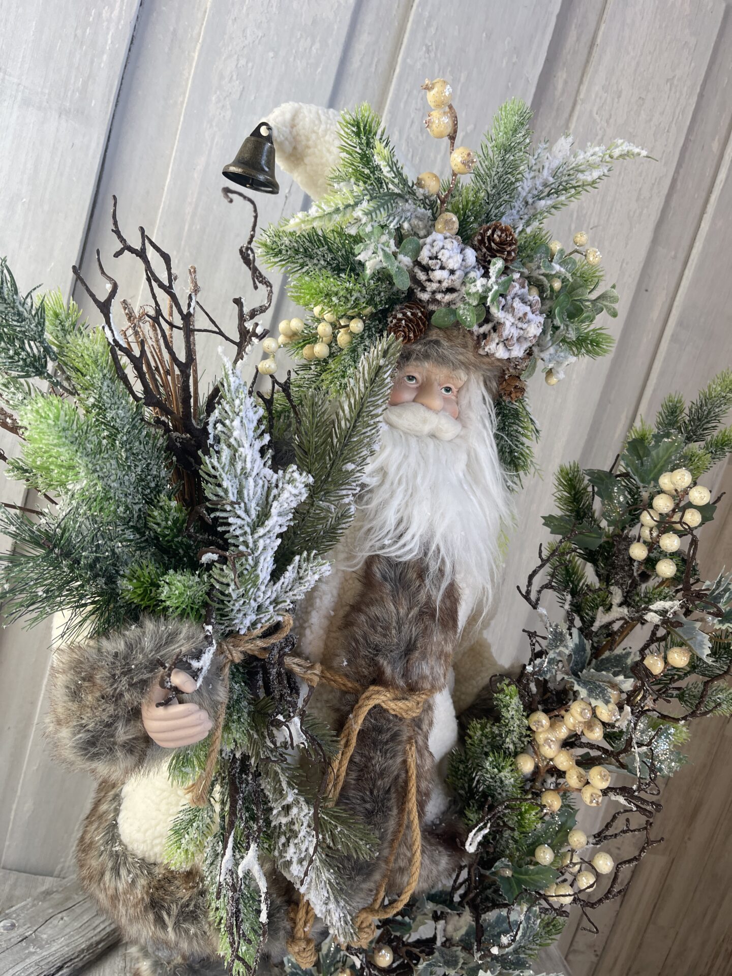 KDS Tutorial Woodland Santa Makeover Supply List - Kelea's Florals
