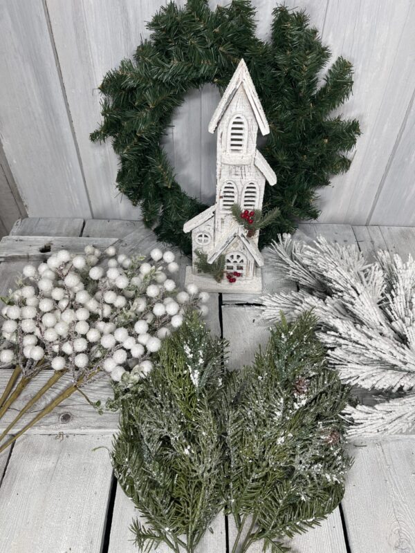 Winter WonderLand Church Wreath Kit - Kelea's Florals