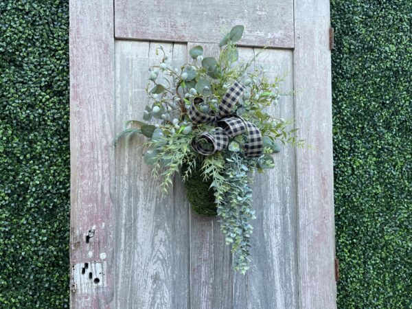 Natural Greenery Wall Basket
