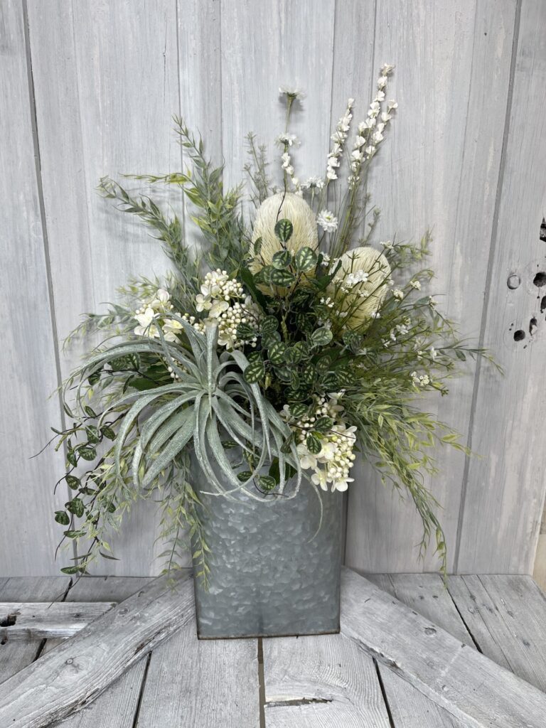 Door Pocket in Neutral Florals