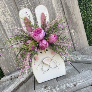 Chunky Easter Bunny Shelf Sitter Spring Decor