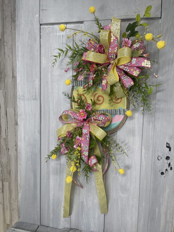 Easter Egg Door Hanger Kit Supply List - Kelea's Florals