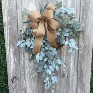 Greenery Cascading Viral Wreath