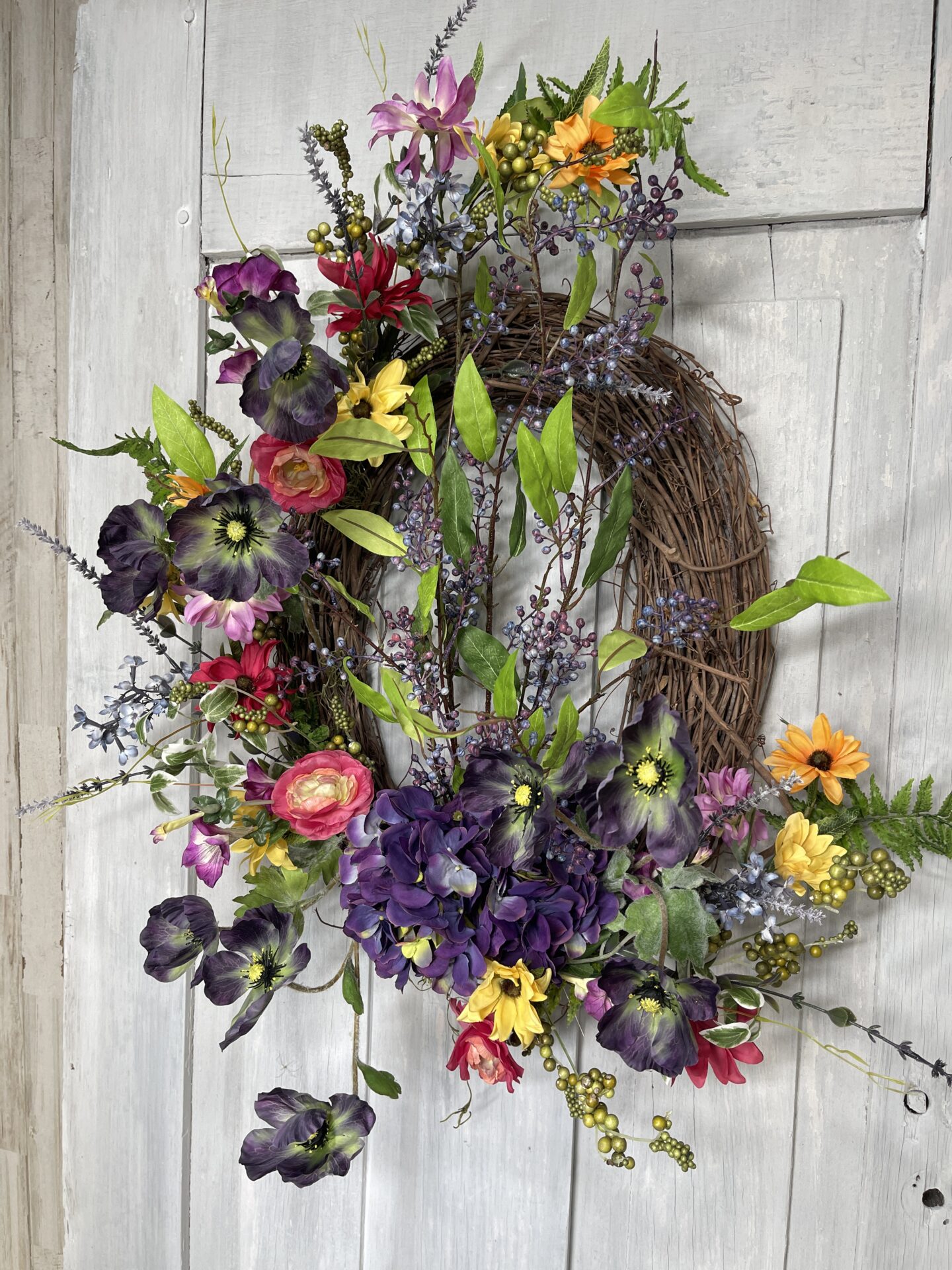 KDS Tutorial Floral Garden Wreath Supply List - Kelea's Florals