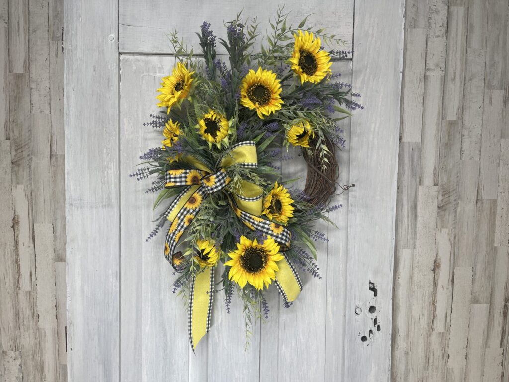 Sunflower Spring To Summer Wreath