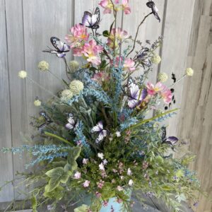 Butterfly Wildflower French Bucket Container Kit