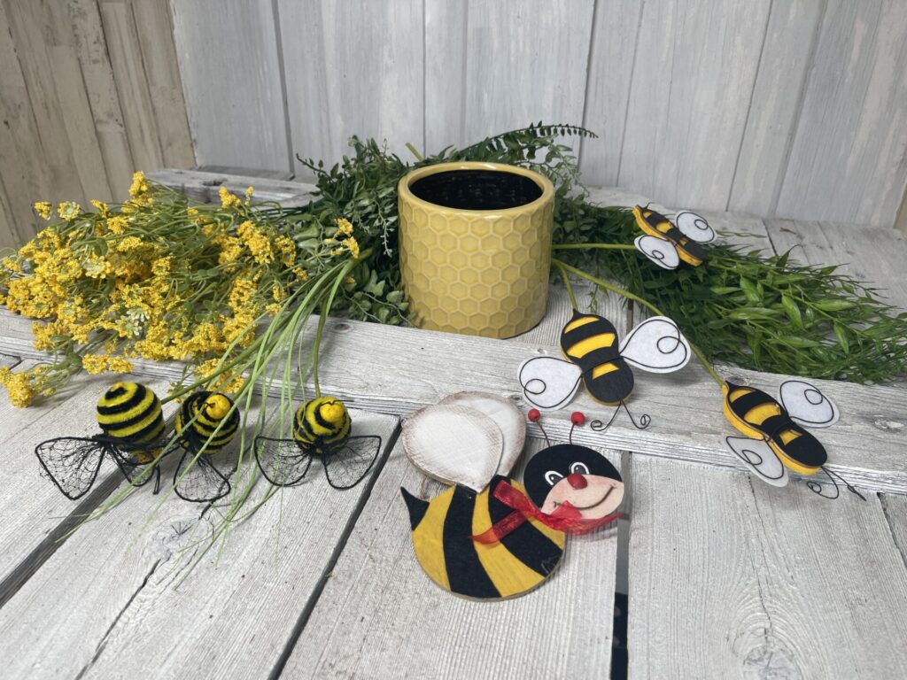 Honey Comb Bee Center Piece Kit Supplies