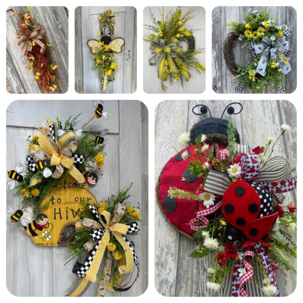 Bees, Bugs and Butterflies Wreath Compilation
