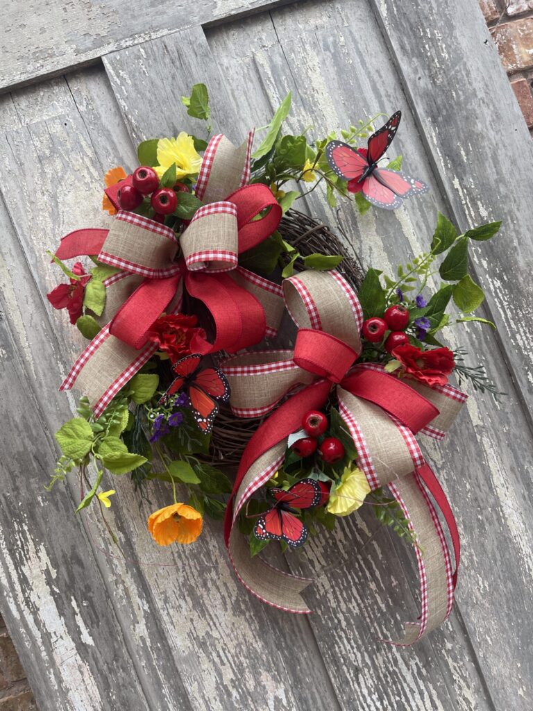 Summertime Floral Wreath