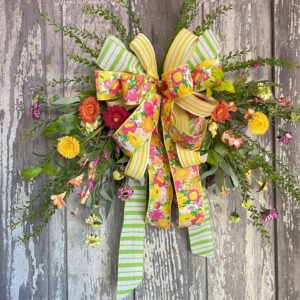 Bright Summer Floral Wreath