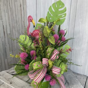 Flamingo Party Patio Arrangement