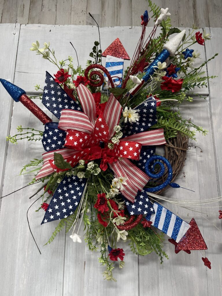 USA Blast OFF Wreath Kit