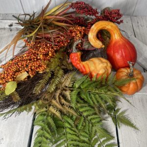 Pumpkin Berry Swag Supplies