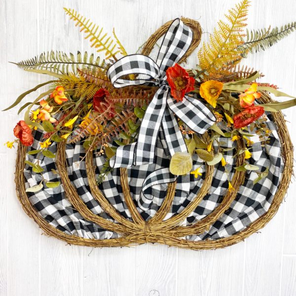 Fall Pumpkin Door Hanger