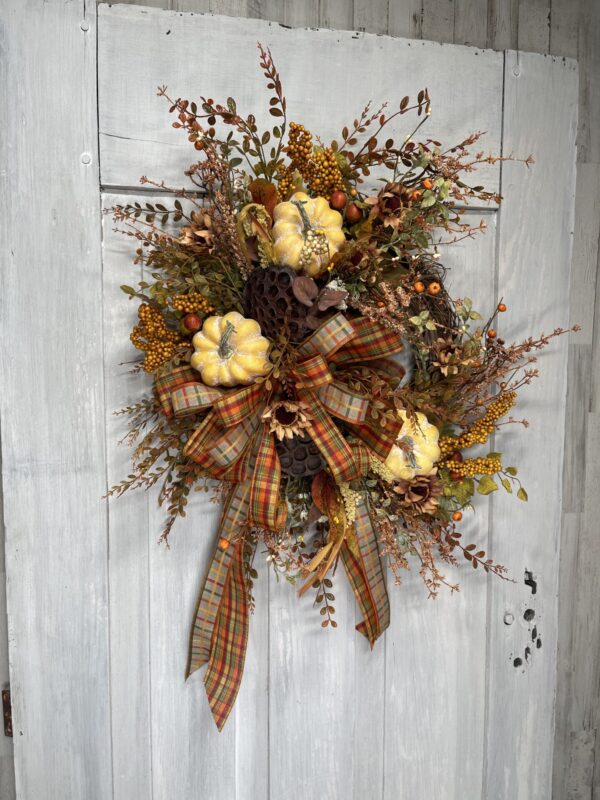 Rustwood Harvest Wreath