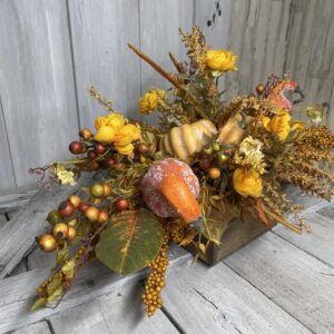 Rustwood Harvest Table Arrangement