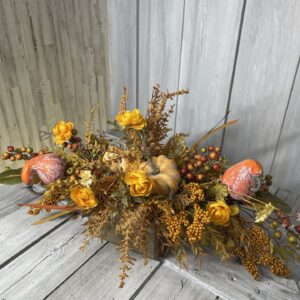 Rustwood Harvest Table Arrangement