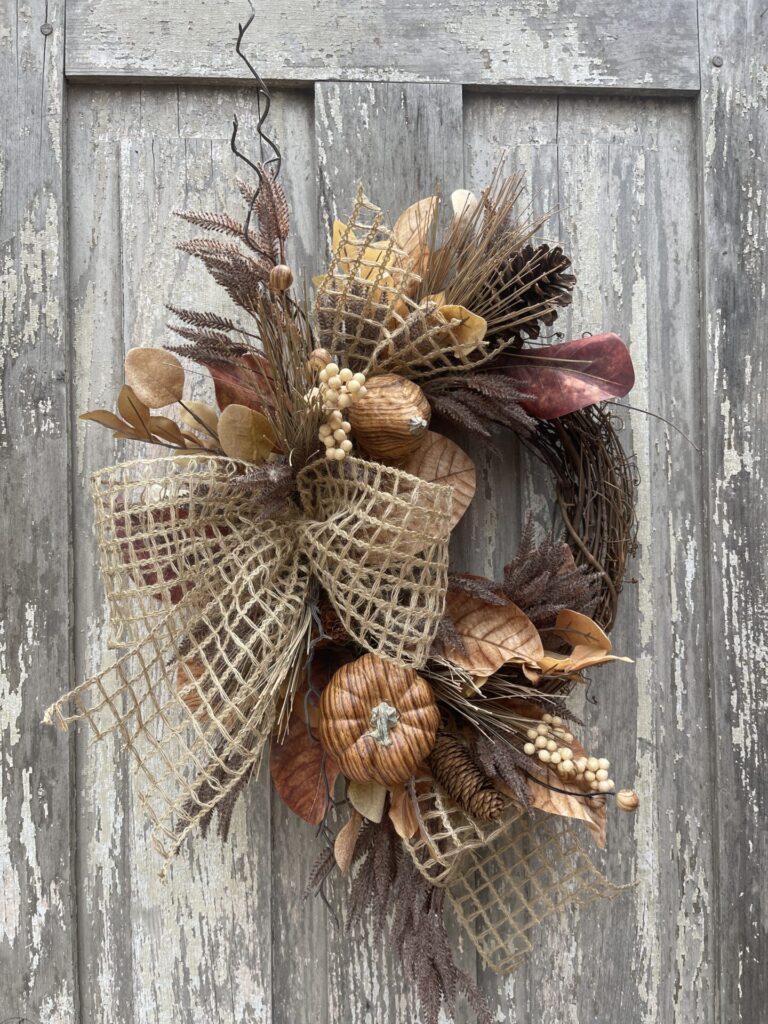 Fall Floral Wreath