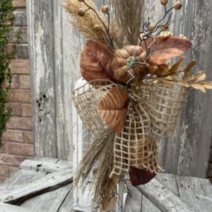 Fall Floral Lantern Swag