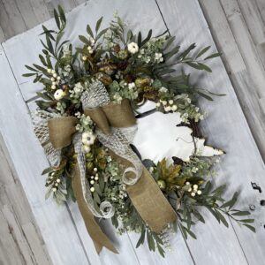 Harvest Cottage Charm Leaf Wreath Kit